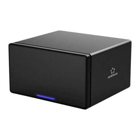 Renkforce RF-6647854 8.9 cm (3.5 Zoll) Festplattengehäuse 8 Bay 3.5 Zoll USB-A (USB 3.0) (RF-6647854)