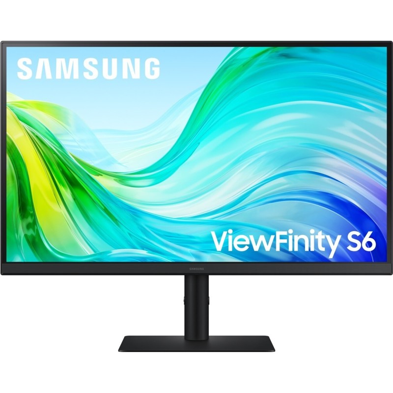 Samsung ViewFinity S6 S61F, 26.9" (68.3cm), Klasse: 26"-27", 2560x1440 (WQHD), 16:9, HDMI, Audio, schwarz (LS27F610EAUXEN)