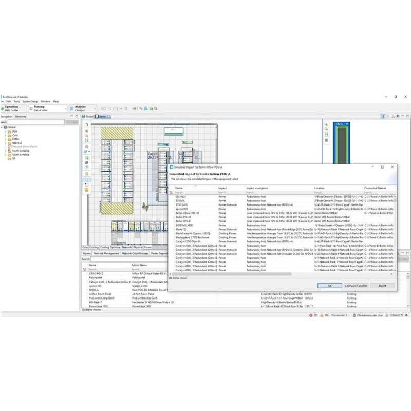 APC Software Support Contract - Technischer Support - für APC EcoStruxure IT Advisor Capacity Module - 10 Racks - Telefonberatu