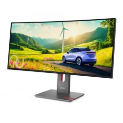 Lenovo ThinkVision P34WD-40 - LED-Monitor - gebogen - 86.4 cm (34") - 3440x1440 IPS 120Hz USB-C docking 140W Speakers 2x3W Dais