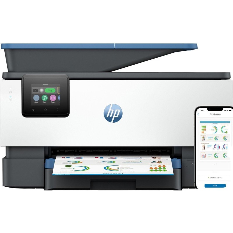 HP Officejet Pro 9125e All-in-One - Multifunktionsdrucker - Farbe - Tintenstrahl - Legal (216 x 356 mm) (403X5B#629)