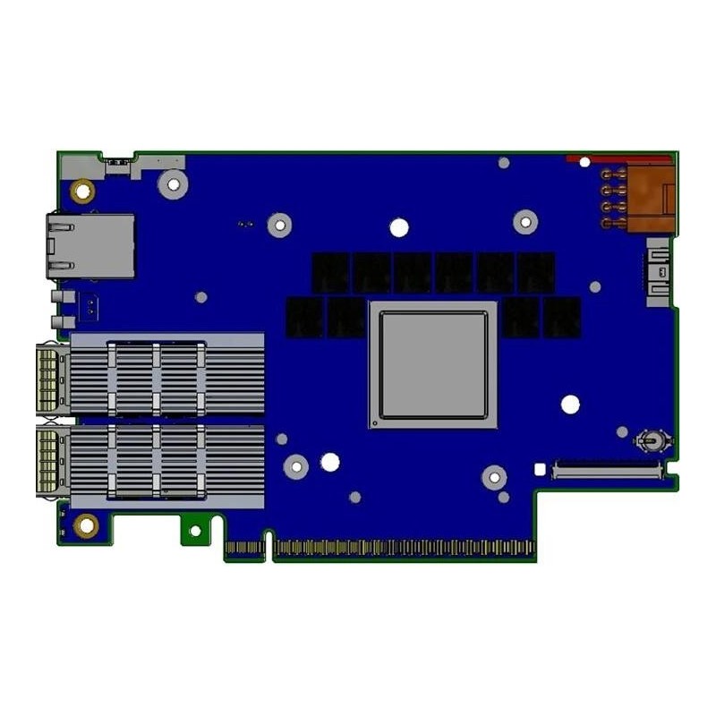 NVIDIA BlueField-3 B3210E E-Series FHHL DPU, Dual-Port 100GbE QSFP112, 32GB DDR5 (900-9D3B6-00SC-EA0)
