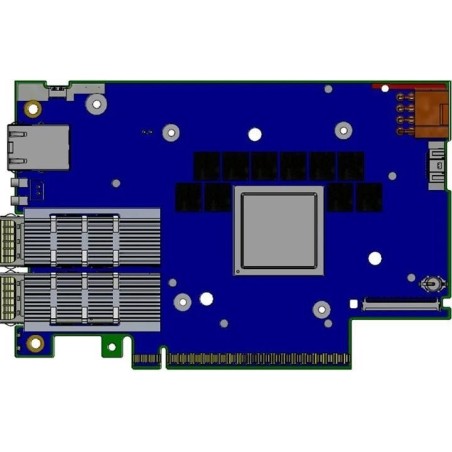 NVIDIA BlueField-3 B3210E E-Series FHHL DPU, Dual-Port 100GbE QSFP112, 32GB DDR5 (900-9D3B6-00SC-EA0)