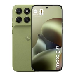 Motorola Moto G67 5G Smartphone (6,8" AMOLED, 4GB RAM, 256GB, 50MP Kamera, Grün Nile)