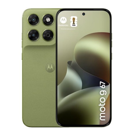 Motorola Moto G67 5G Smartphone (6,8" AMOLED, 4GB RAM, 256GB, 50MP Kamera, Grün Nile)