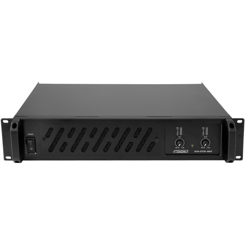 PSSO DDA-2700 MK2 2-Kanal-Endstufe 2 x 1350 W RMS (4 Ohm) Class TD