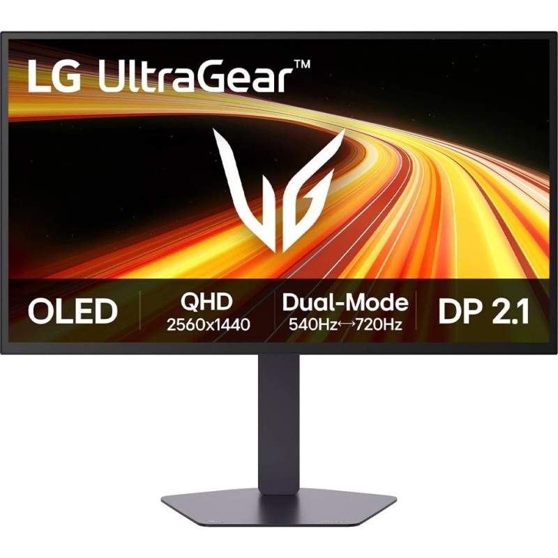 LG 27GX790B-B 27" QHD OLED Gaming-Monitor 540 Hz Dual-Mode Schwarz (27GX790B-B.AEU)