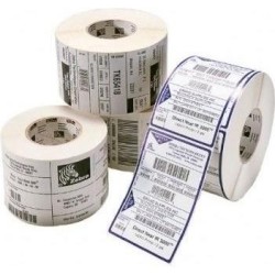 Zebra Z-Ultimate 3000T - Etiketten - Polyester - glossy - permanent acrylic adhesive - weiß - 76.2 x 76.2 mm 12000 Etikett(en)