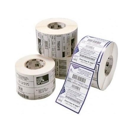 Zebra Z-Ultimate 3000T - Etiketten - Polyester - glossy - permanent acrylic adhesive - weiß - 76.2 x 76.2 mm 12000 Etikett(en)