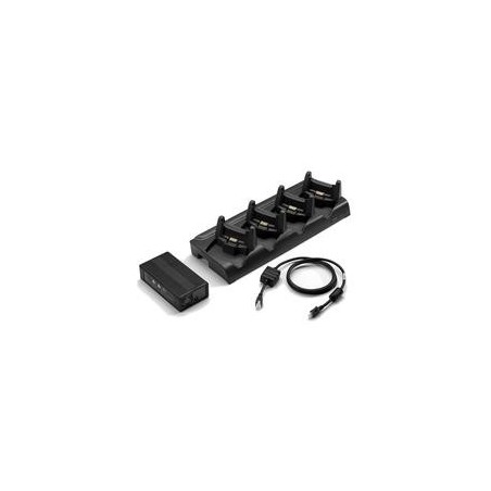 Zebra Lade-/Übertragungsstation, 4-Fach, Ethernet Lade-/Übertragungsstation, 4-Fach, Ethernet, inkl.: Netzteil, separat bestell