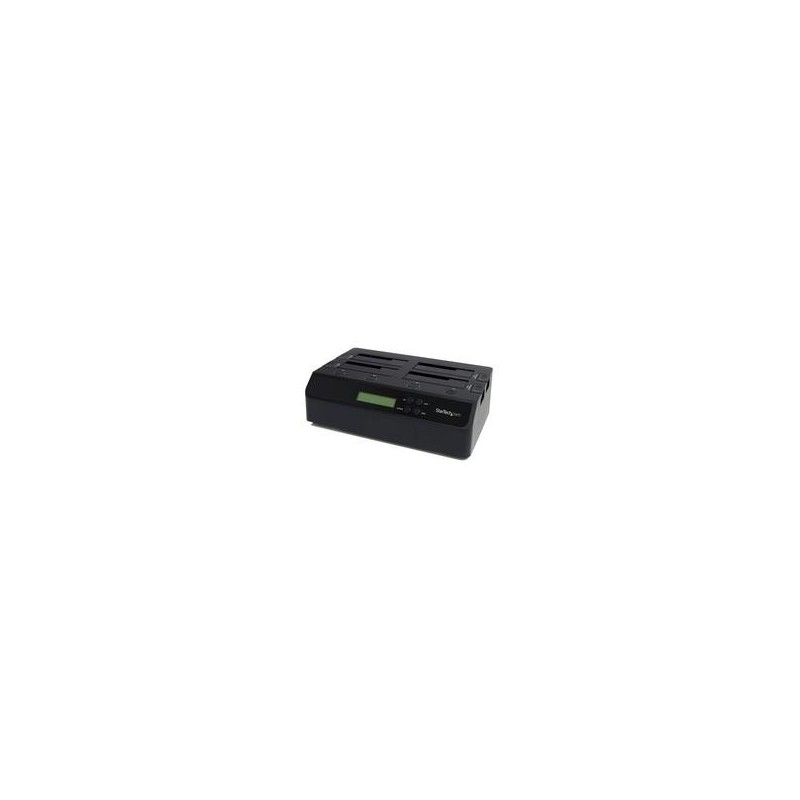 StarTech.com 4 Bay Festplatten Kopierstation USB 3.0 / eSATA auf SATA - HDD 1:3 Duplikator - Festplattenduplikator - 4 Schächte