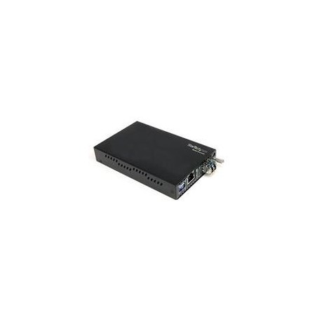 StarTech.com Gigabit Ethernet Single Mode LWL / Glasfaser LC Medienkonverter 40 km - Medienkonverter - 1000Base-LX, 1000Base-SX