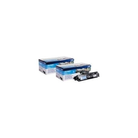 Brother TN900C - 2er-Pack - Cyan - Original - Tonerpatrone - für HL-L9200CDWT, L9300CDWTT, MFC L9550CDW, L9550CDWT (TN900CTWIN)
