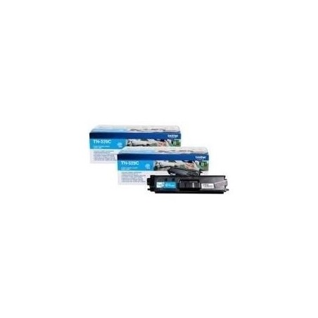 Brother TN329C - 2er-Pack - Cyan - Original - Tonerpatrone - für Brother DCP-L8450CDW, MFC-L8850CDW, HL-L8350CDW, L8350CDWT, L8