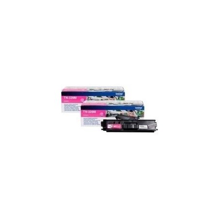 Brother TN329M - 2er-Pack - Magenta - Original - Tonerpatrone - für Brother DCP-L8450CDW, MFC-L8850CDW, HL-L8350CDW, L8350CDWT,