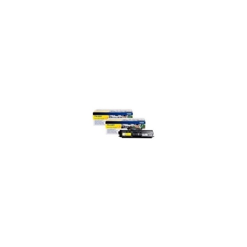 Brother TN329Y - 2er-Pack - Gelb - Original - Tonerpatrone - für Brother DCP-L8450CDW, MFC-L8850CDW, HL-L8350CDW, L8350CDWT, L8