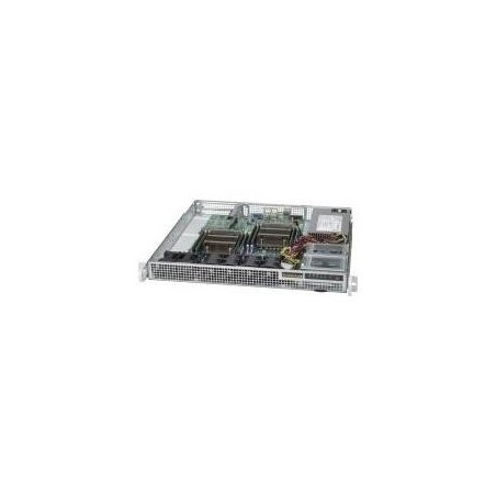 Super Micro Supermicro SC514 505 - Rack - einbaufähig - 1U - Erweitertes ATX - SATA/SAS - nicht Hot-Swap-fähig 500 Watt (CSE-51