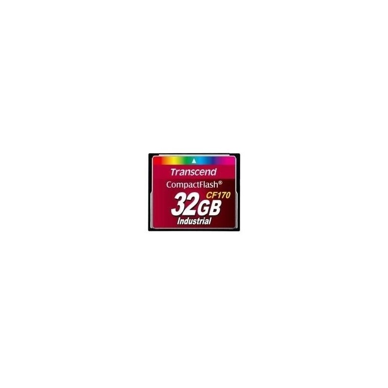 Transcend CF170 - 32 GB - Kompaktflash (CF) - 90 MB/s - 1000000h - Hitzebeständig - Schockresistent - CE - FCC - BSMI (TS32GCF1