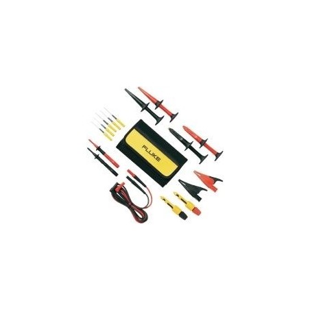 Fluke TLK-225-1 Sicherheits-Messleitungs-Set Lamellenstecker 4 mm - Lamellenstecker 4 mm 1.50 m Schwarz, Rot 1 St. (3971252-2