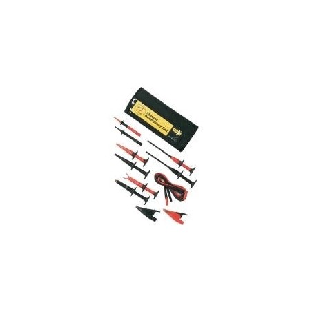 Fluke TLK282-1 Sicherheits-Messleitungs-Set Lamellenstecker 4 mm - Lamellenstecker 4 mm 1.50 m Schwarz, Rot 1 St. (3971252-28