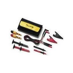 Fluke Sicherheits-Messleitungs-Set Lamellenstecker 4 mm - Lamellenstecker 4 mm 1.50 m Schwarz, Rot TLK281-1 (3971241)