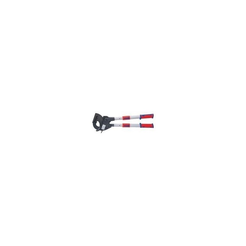 Knipex Kabelschneider Ratschenprinzip 630 mm Cu-Kabel, mehrdrähtig Ø 60 mm, 740,00 mm², MCM 1400 95 32 060 (95 32 060)