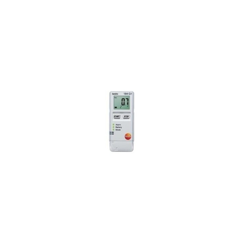testo Multi-Datenlogger 184 G1 Messgröße Temperatur, Luftfeuchtigkeit, Vibration/Beschleunigung -20 bis 70 C 0 bis 100 (0572 1