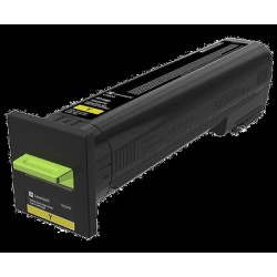 Lexmark - Extrahohe Kapazität - Gelb - original - Tonerpatrone LCCP, Lexmark Corporate - für Lexmark CS820de, CS820dte, CS820dt