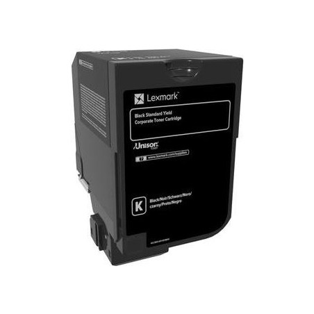 Lexmark - Schwarz - Original - Tonerpatrone LCCP, LRP, Lexmark Corporate - für Lexmark CS720de, CS720dte, CS725de, CS725dte, CX