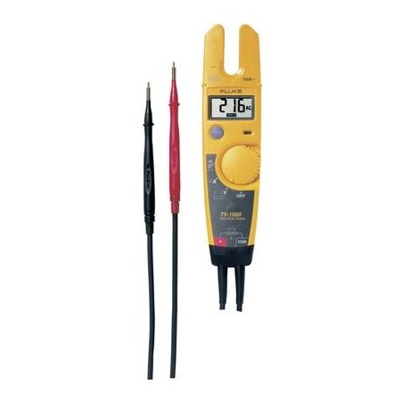 Fluke Elektrotester - 0 - 100 A - 0 - 1000 V - 0 - 1000 V - 1000 V - Schwarz - Grau - Rot - Gelb - LED (659570)