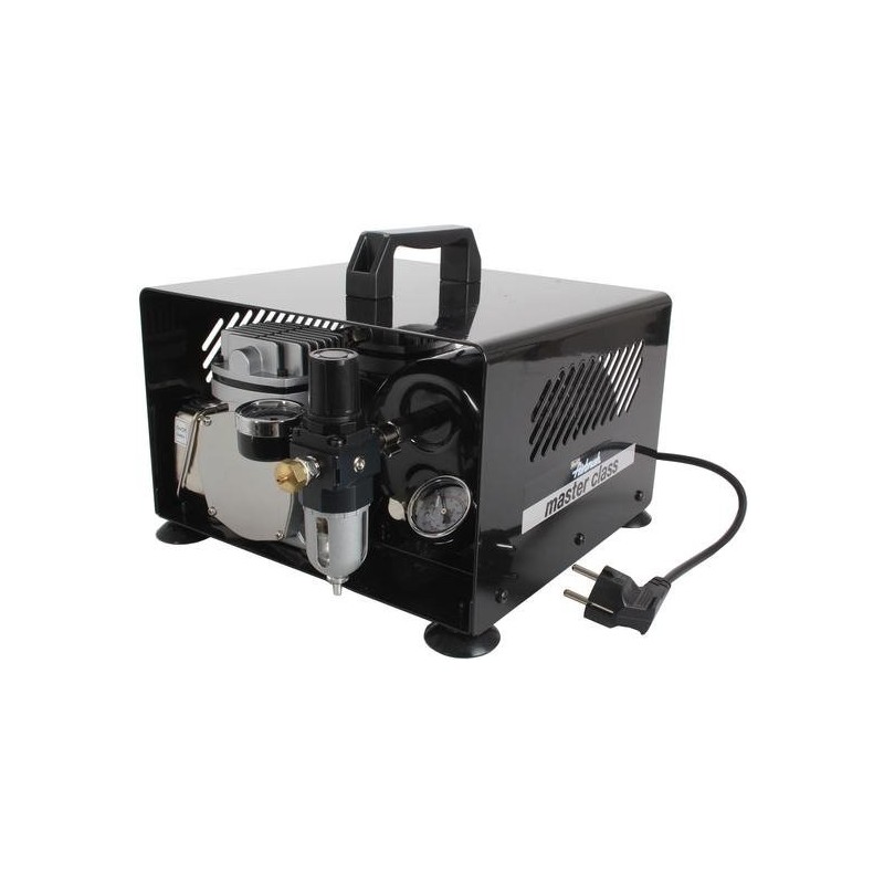 Revell Airbrush-Kompressor Master Class mit 5.5 bar 32 l/min 1/4" -Luftschlauchanschluss (39138)