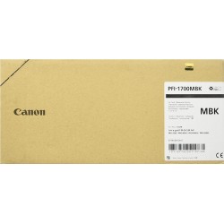 Canon PFI-1700MBK - 700 ml - mattschwarz - Original - Tintenbehälter - für imagePROGRAF PRO-2000, PRO-4000, PRO-4000S, PRO-6000