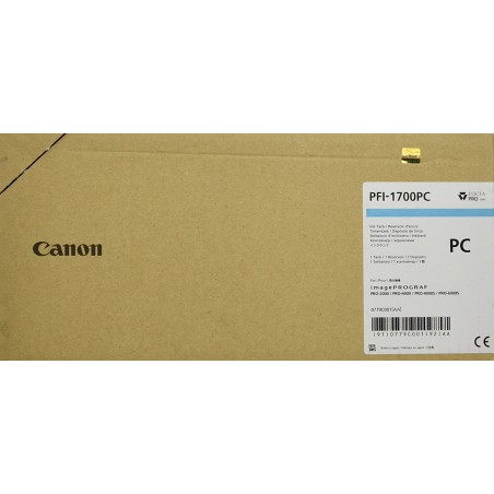 Canon PFI-1700 PC - 700 ml - Photo Cyan - Original - Tintenbehälter - für imagePROGRAF PRO-2000, PRO-4000, PRO-4000S, PRO-6000S