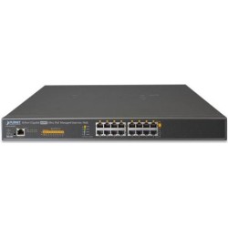 PLANET UPOE-800G - Power Injector (Rack - einbaufähig) - Wechselstrom 100/240 V - 400 Watt - Ethernet 10/100/1000 - Ausgangsbuc