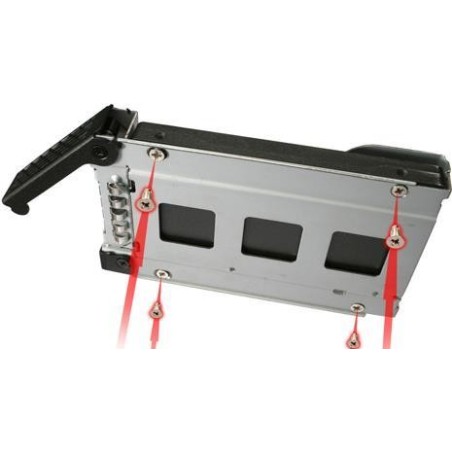 ICY Dock ToughArmor MB699VP-B - Gehäuse für Speicherlaufwerke - 2.5" (6,4 cm) - Schwarz (MB699VP-B)