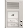 AP-Tuerstation PAK02-EN Audio 2 Tasten 1-r. AP silber (PAK02-EN)