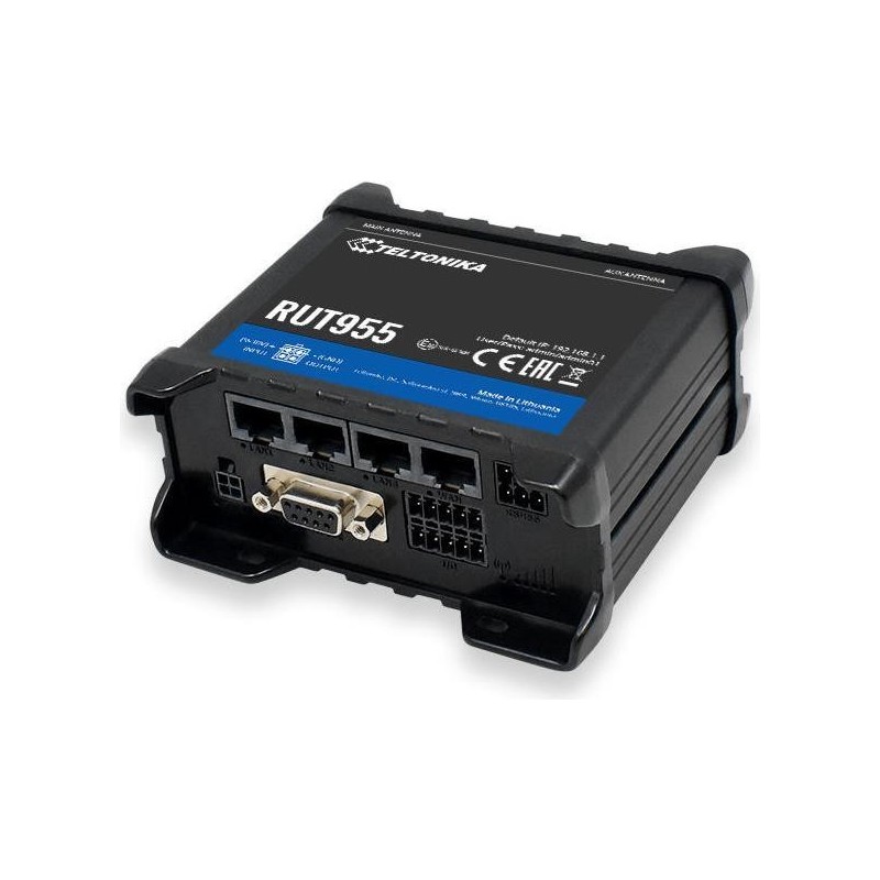 Teltonika RUT955 WLAN-Router Schnelles Ethernet 3G 4G Schwarz (RUT955T033B0)
