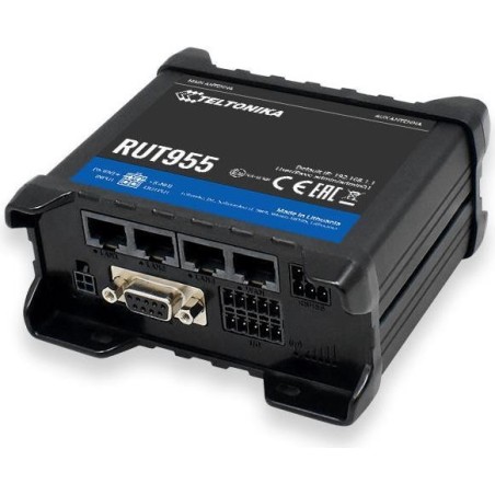 Teltonika RUT955 WLAN-Router Schnelles Ethernet 3G 4G Schwarz (RUT955T033B0)