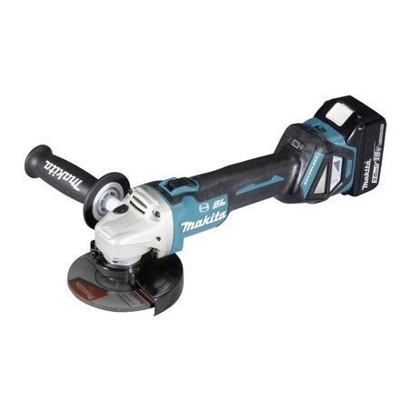 Makita DGA513RTJ - Winkelschleifer - schnurlos - 125 mm - 2 Akkus - 18 V (DGA513RTJ)