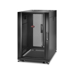 APC NetShelter SX - Schrank Netzwerkschrank - Schwarz - 18U - 48,3 cm (19") - für P/N: SURT48RMXLBP (AR3006)