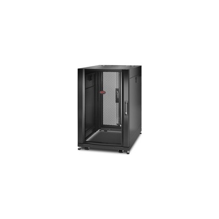 APC NetShelter SX - Schrank Netzwerkschrank - Schwarz - 18U - 48,3 cm (19") - für P/N: SURT48RMXLBP (AR3006)