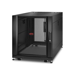 APC NetShelter SX 12U Server 600mm Wide x 1070mm Deep Enclosure with Side Panels and Key(s) (AR3103)