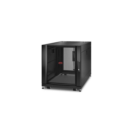 APC NetShelter SX 12U Server 600mm Wide x 1070mm Deep Enclosure with Side Panels and Key(s) (AR3103)