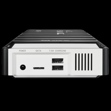 WD WD_BLACK D10 Game Drive for Xbox One WDBA5E0120HBK - Festplatte - 12TB - extern (tragbar) - USB 3,2 Gen 1 - 7200 U/min - Sch