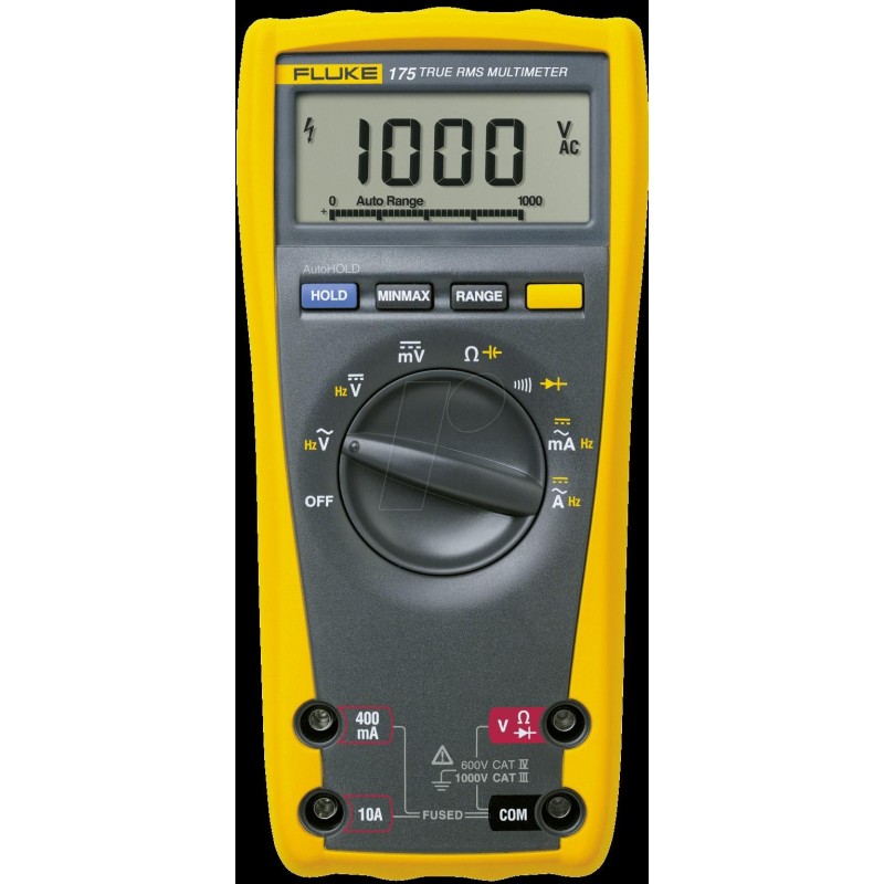 Fluke Corporation 175 Hand-Multimeter digital CAT III 1000 V IV 600 V Anzeige Counts (1592901)
