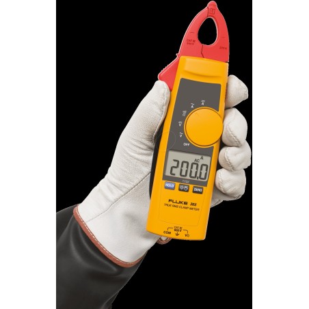 Fluke 365 - CAT III 600V - 275 g - Schwarz - Rot - Gelb (3790607)