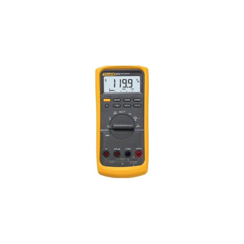 Fluke Corporation 83V - 98 mm - 52 mm - 201 mm - 624 g - Batterie/Akku - Alkali (3947847)
