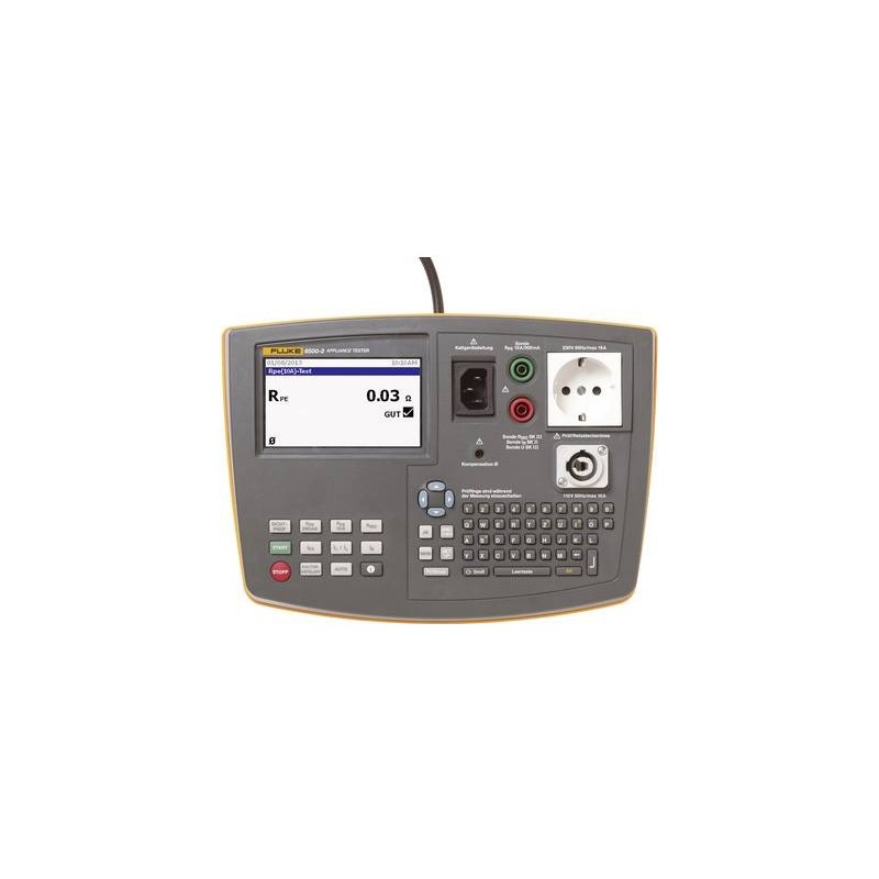 Fluke 6500 2 4325041 Installationstester - tragbarer Gerätetester - VDE 0701/0702 - DIN EN 50678/50699 - Display - USB - 1 Stüc