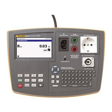 Fluke 6500 2 4325041 Installationstester - tragbarer Gerätetester - VDE 0701/0702 - DIN EN 50678/50699 - Display - USB - 1 Stüc