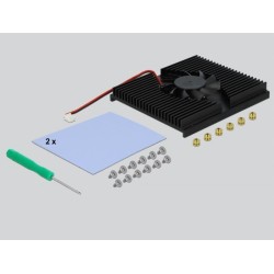 DeLOCK PCI Express x8/x16 Card 4 x internal NVMe M.2 Key M - Speicher-Controller - M.2 - M.2 Card - PCIe 3.0 x16 (90409)